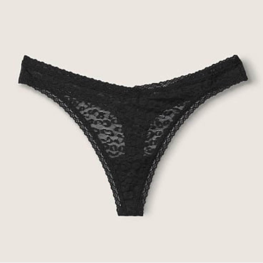 PINK Victoria’s Secret Lace Thong Panty